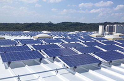 ソーラーパネル工事・イメージ②