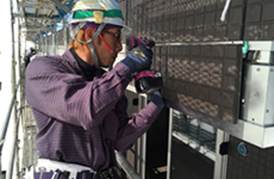 鉄骨建方工事・イメージ②